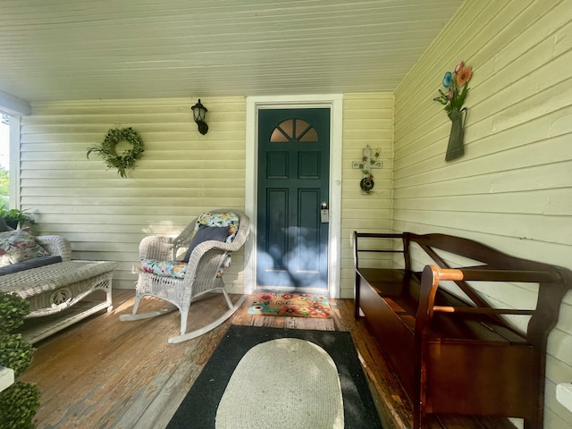 408 Wilkinson St, Chelsea, MI 48118 - doorway to property featuring covered porch