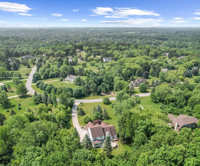 7624 Quail Ridge Dr, Dexter, MI 48130 - aerial view of a forest