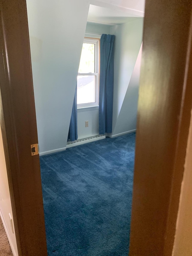 5513 S Waverly Rd, Lansing, MI 48911 - unfurnished room with baseboard heating and carpet