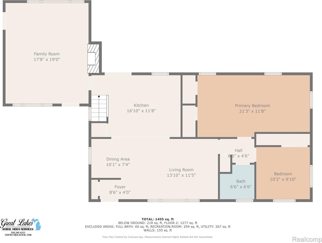 1348 Tull Dr, Waterford, MI 48327 - view of property floor plan