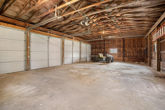 2347 W W Dowling Rd, Delton, MI 49046 - view of garage