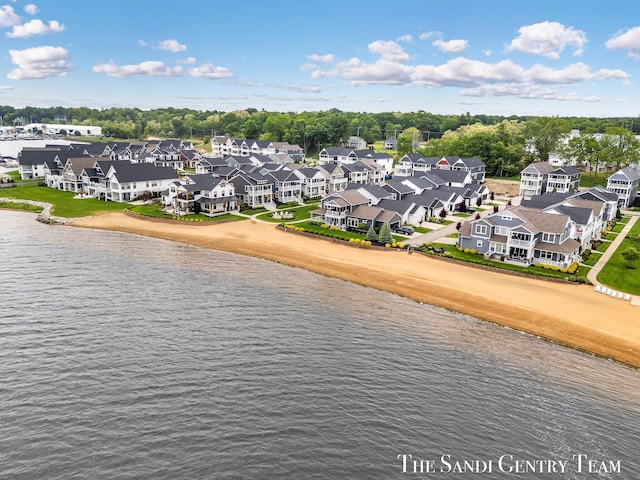 806 S Lake St, Whitehall, MI 49461 - aerial view of residential area with a nearby body of water