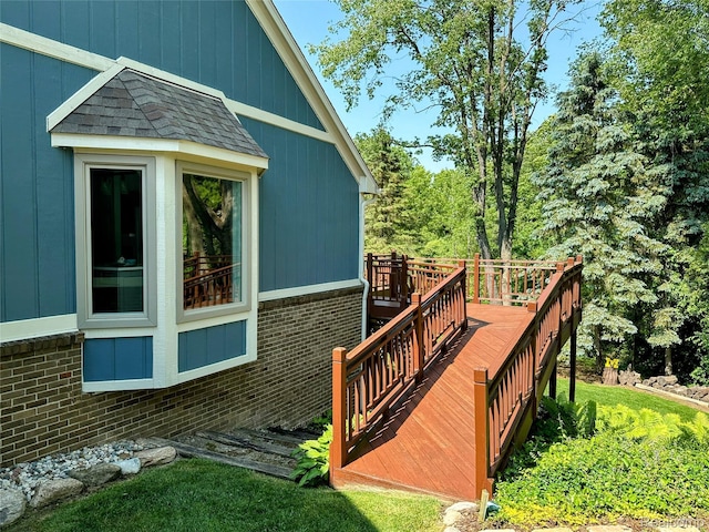 6771 Foxboro, Brighton, MI 48116 - view of deck