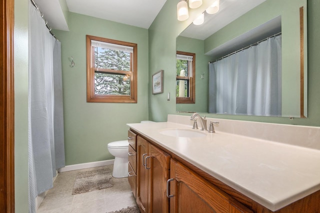 2183 Aaronsway Ct NE, Belmont, MI 49306 - bathroom with vanity and tile patterned flooring