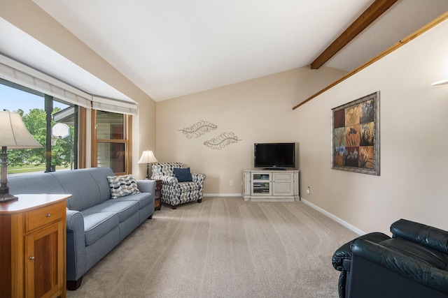 2183 Aaronsway Ct NE, Belmont, MI 49306 - living area featuring baseboards and light carpet