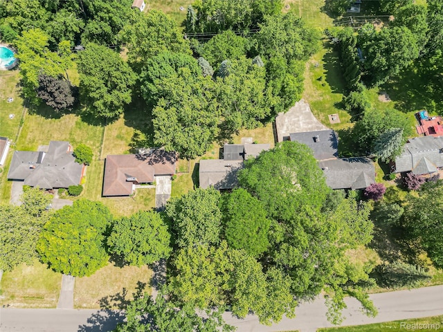 23740 Lee Baker Dr, Southfield, MI 48075 - bird's eye view