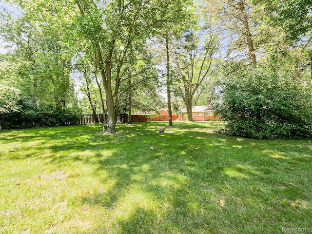 23740 Lee Baker Dr, Southfield, MI 48075 - view of yard