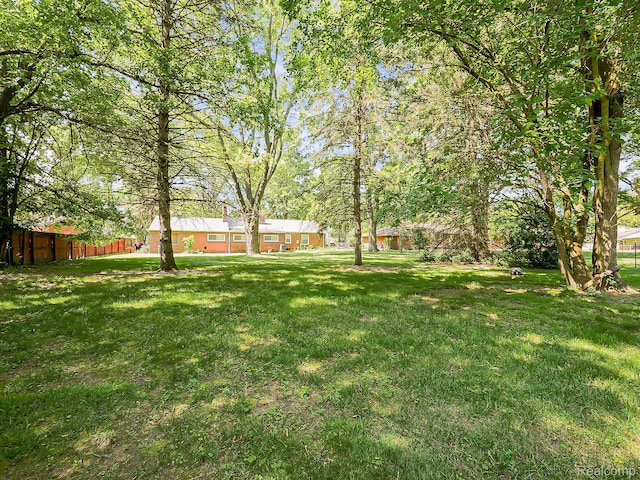 23740 Lee Baker Dr, Southfield, MI 48075 - view of yard