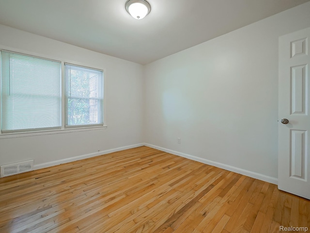 23740 Lee Baker Dr, Southfield, MI 48075 - spare room featuring light wood finished floors and baseboards