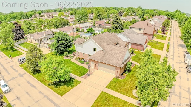 15980 Monterey St, Southgate, MI 48195 - aerial view of residential area