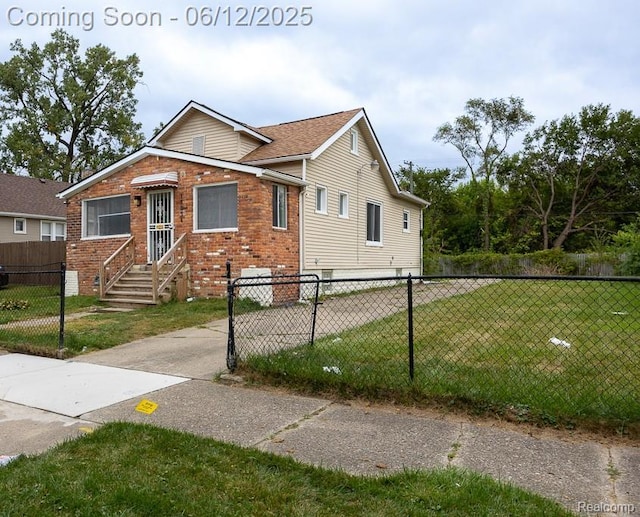 15834 Baylis St, Detroit, MI 48238 - bungalow-style house with brick siding