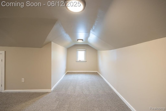 15834 Baylis St, Detroit, MI 48238 - bonus room with carpet floors and vaulted ceiling