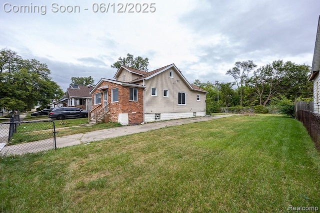 15834 Baylis St, Detroit, MI 48238 - view of side of home featuring brick siding