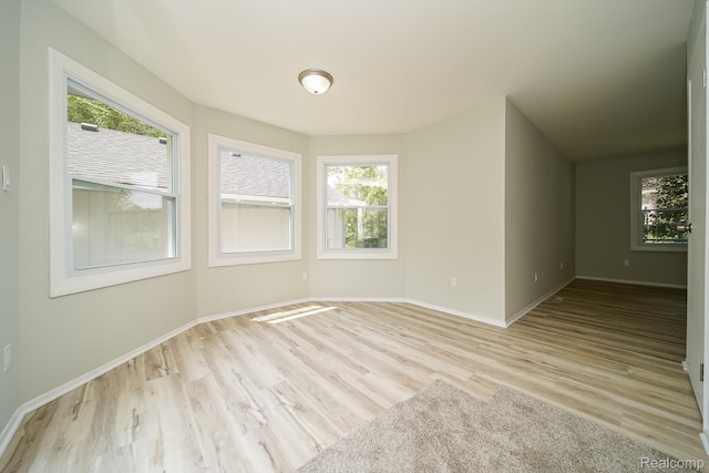 4865 Huston Dr, Lake Orion, MI 48359 - unfurnished room with light wood-type flooring and baseboards