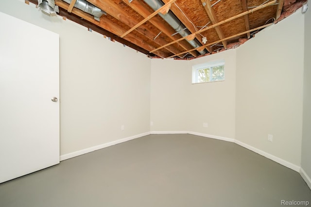 4865 Huston Dr, Lake Orion, MI 48359 - basement featuring baseboards