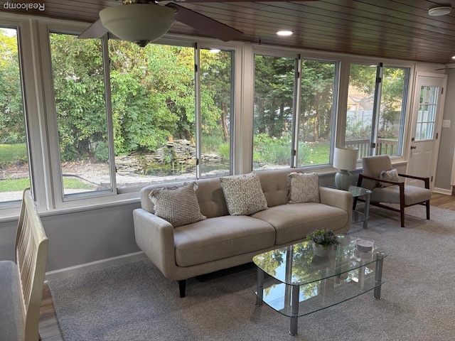 2211 Parkside St, Trenton, MI 48183 - sunroom featuring healthy amount of natural light