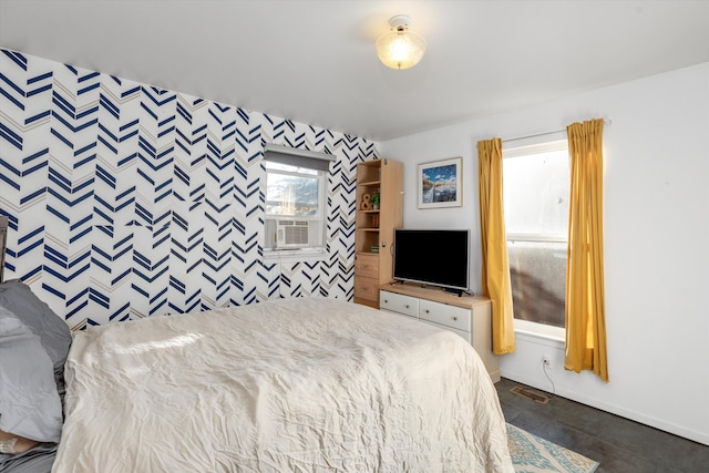 626 Hiscock St, Ann Arbor, MI 48103 - bedroom featuring baseboards and cooling unit
