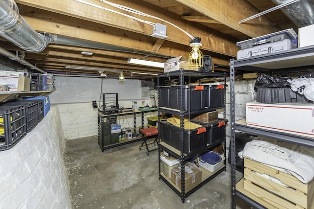 3444 Broad St, Dexter, MI 48130 - view of unfinished below grade area