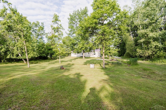 4100 Maloney Rd, Pinconning, MI 48650 - view of green lawn