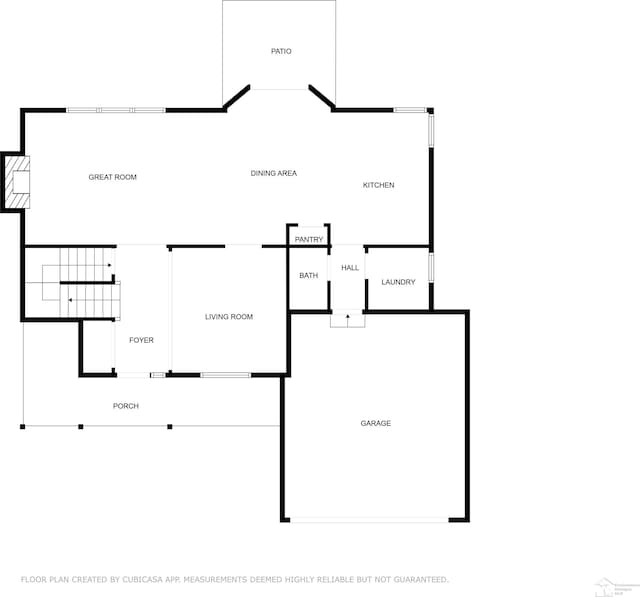 696 Webber Dr, Temperance, MI 48182 - view of floor plan / room layout