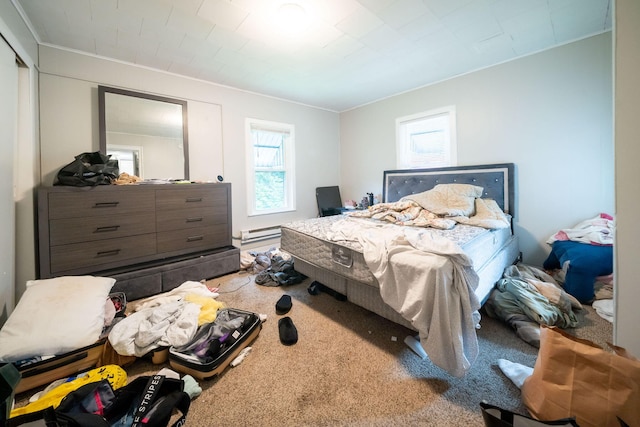 635 Sinclair Ave NE, Grand Rapids, MI 49503 - carpeted bedroom featuring crown molding