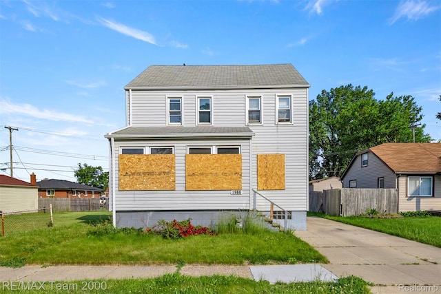 3966 12th St, Ecorse, MI 48229 - view of front of property with entry steps