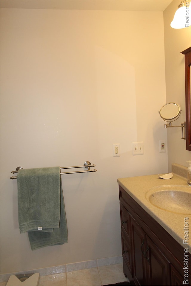 32599 Armada Ridge Rd, Richmond, MI 48062 - bathroom featuring vanity and tile patterned flooring