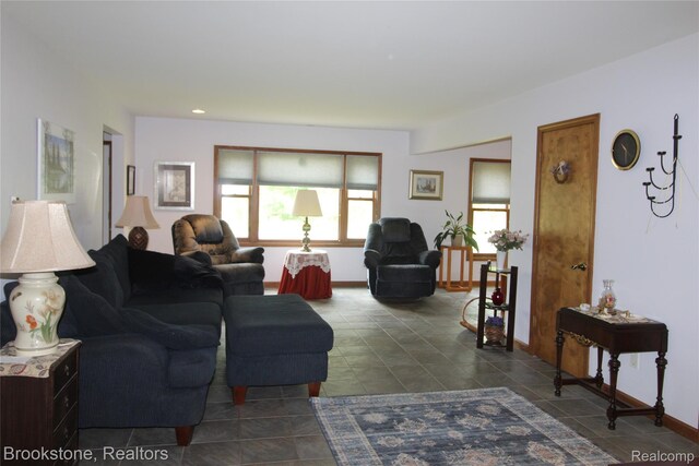 32599 Armada Ridge Rd, Richmond, MI 48062 - living area with baseboards