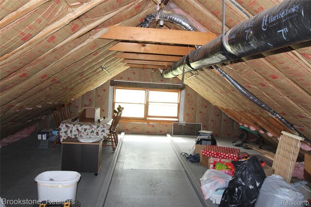32599 Armada Ridge Rd, Richmond, MI 48062 - view of unfinished attic