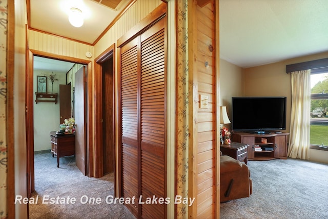 959 N Cass Ave, Vassar, MI 48768 - hall with carpet