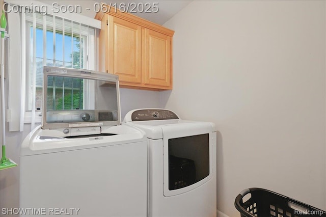 50064 Josephine Dr, Macomb, MI 48044 - laundry room featuring cabinet space and washing machine and clothes dryer