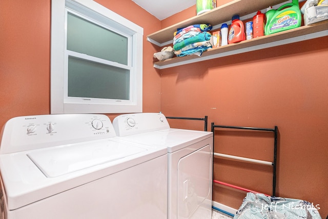 534 N Lighthouse Dr, Mears, MI 49436 - laundry area with washing machine and clothes dryer