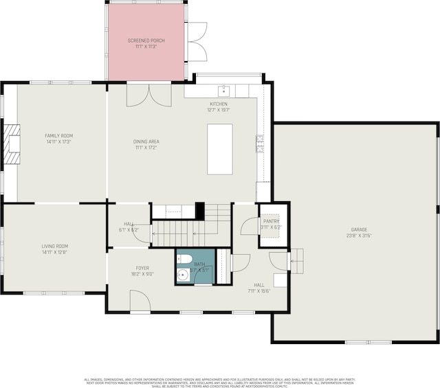 2377 Lake Birch Ct NE, Grand Rapids, MI 49525 - view of floor plan / room layout