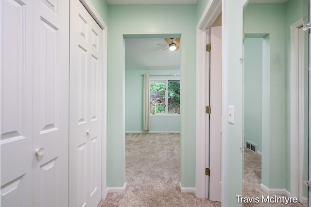 17909 Hidden Dunes Ln Unit B, Spring Lake, MI 49456 - hall with carpet floors and baseboards