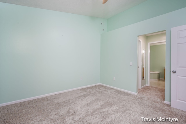17909 Hidden Dunes Ln Unit B, Spring Lake, MI 49456 - unfurnished room with carpet and ceiling fan