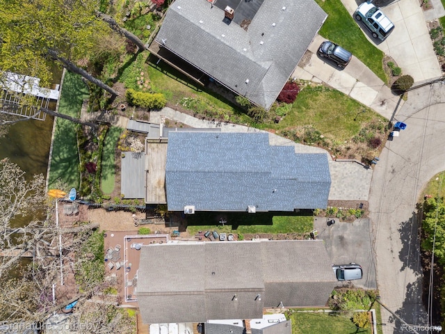 3806 Island Park Dr, Waterford, MI 48329 - aerial view of property and surrounding area