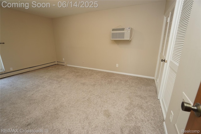 250 N Liberty St Unit 310, Belleville, MI 48111 - unfurnished room with a wall unit AC and carpet