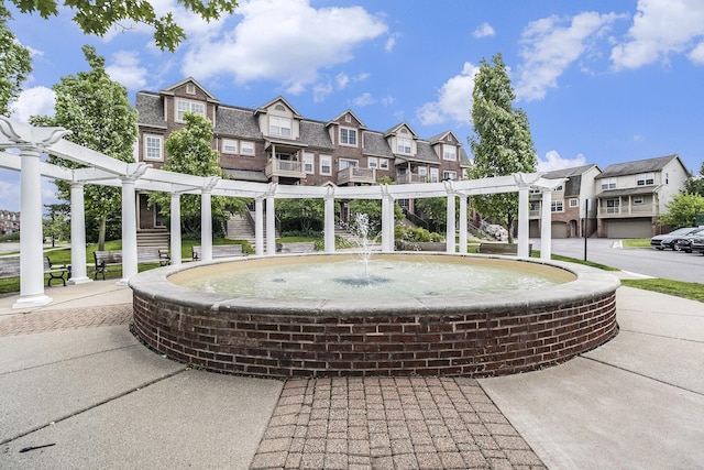 2756 Barclay Way, Ann Arbor, MI 48105 - view of home's community featuring a residential view and a pergola