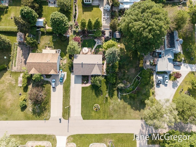 15159 Westray St, Grand Haven, MI 49417 - aerial view of property and surrounding area with nearby suburban area