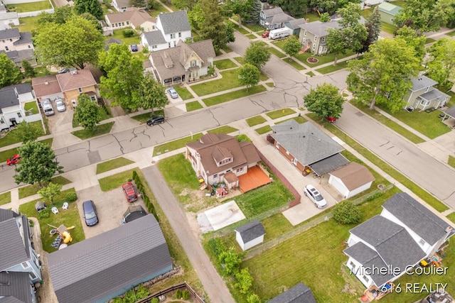 626 Academy St, Portland, MI 48875 - aerial perspective of suburban area