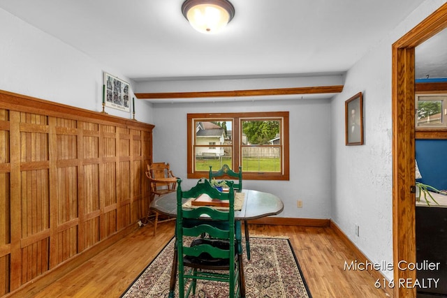 626 Academy St, Portland, MI 48875 - dining space featuring wood finished floors