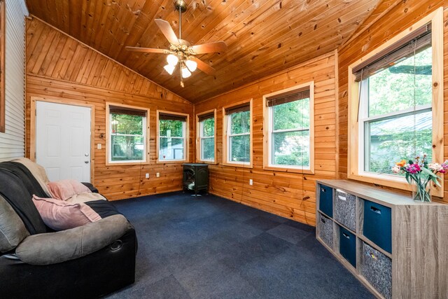 620 Vann St, Niles, MI 49120 - sunroom / solarium with vaulted ceiling