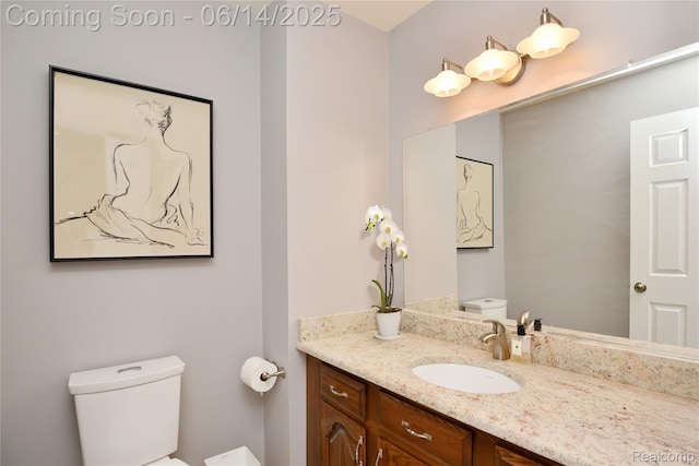 36780 Chesapeake Rd, Farmington Hills, MI 48335 - bathroom with toilet and vanity
