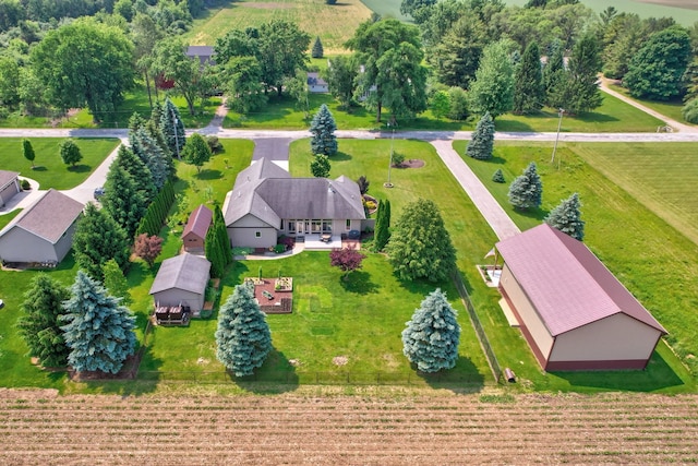 10317 Lange Rd, Birch Run, MI 48415 - aerial view of property and surrounding area