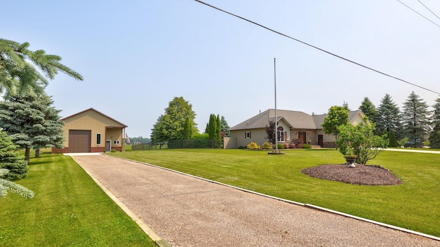 10317 Lange Rd, Birch Run, MI 48415 - view of yard with asphalt driveway