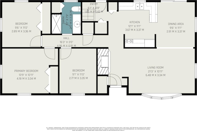 51591 Oak Dr, Mattawan, MI 49071 - view of room layout