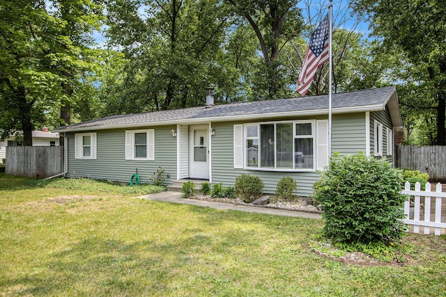 51591 Oak Dr, Mattawan, MI 49071 - view of ranch-style home