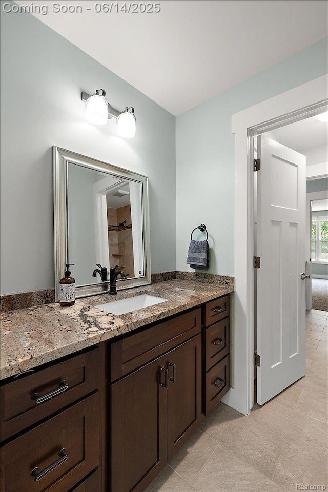 5432 Blood Rd, Metamora, MI 48455 - bathroom featuring vanity