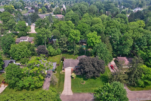 5614 Warbler Dr, Clarkston, MI 48346 - aerial view of property's location