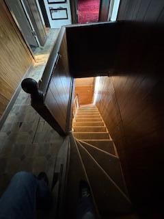313 Morse St, Ionia, MI 48846 - view of staircase